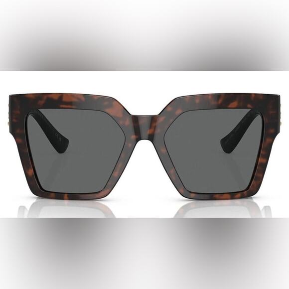 Versace VE4458 Black/Dark oversized Grey sunglasses main image 7